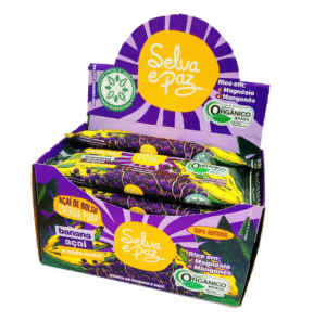 SelvaePaz® Barra de Açaí e Banana – Caixa 12 und